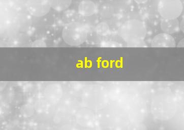 ab ford